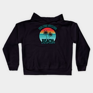 The Best Summers Start At The Beach Kids Hoodie